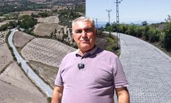 Andırın Kıllılar Mevkiinde Kilit Parke ile Ulaşım Kolaylaştı