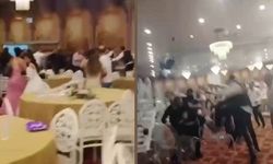 Düğün Salonunda Tekme Tokat Kavga