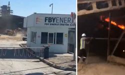 Enerji Üretim Tesisinde Yangın Kontrol Altına Alındı