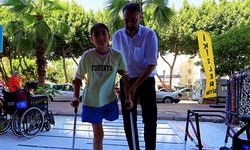 Hayırseverlerin Desteğiyle Küçük Özge Yeni Protezine Kavuşuyor