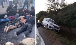 Kaçak Göçmen Taşıyan Araç Sürücüsü Kazadan Sonra Kaçtı