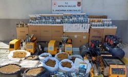 Jandarma Operasyonunda Kaçak Tütün ve Binlerce Makaron Ele Geçti