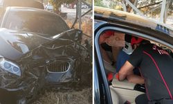 Kahramanmaraş’ta Trafik Kazası Sürücü Araca Sıkıştı