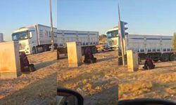 Kahramanmaraş'ta bir dilenci para sayarken görüntülendi