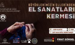 Huzurevi Ustalarının El Eserleri Kahramanmaraş’ta Sergileniyor