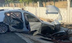 Kahramanmaraş’ta otomobil tankerle çarpıştı: 2 yaralı