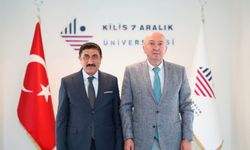 KSÜ Rektörü Prof. Dr. Alptekin Yasım’dan Rektörümüz Prof. Dr. Zekeriya Akman’a Ziyaret
