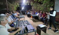Mahalle sakinlerine afet farkındalığı eğitimi verildi