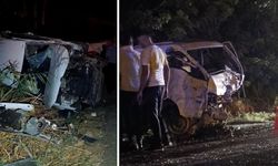 Minibüs ve İki Otomobilin Çarpıştığı Zincirleme Kazada Bir Ölü, Sekiz Yaralı