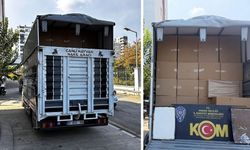 Polis Ekipleri 30 Milyon Liralık Kaçak Sigara Yakalandı