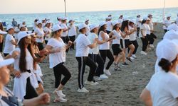 Sahilde Sporla Farkındalık Etkinliği Düzenlendi