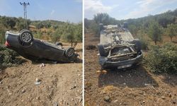 Takla Atan Otomobilde 3 Kişi Hafif Yaralandı