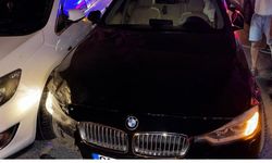 Araçlara Çarpıp Kaçtı