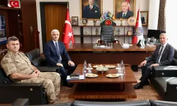 Vali Ünlüer’den Emniyet Müdürü Hasan Yiğit’e Ziyaret