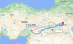Van Kahramanmaraş arası kaç km?