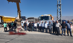 Yıllardır Beklenen Yol Çalışması Başladı, Vatandaşlar Kurban Kesti