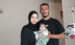 Annesinden Karaciğer Alan Filistinli Bebek Hayata Tutundu