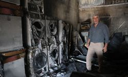 Beyaz Eşya Bayisinde Milyonluk Yangın