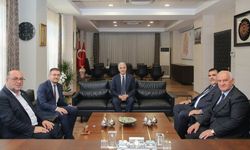 Kahramanmaraş’ta Belediye Başkanlarından Emniyet Müdürü Yiğit’e Ziyaret