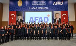 Kahramanmaraş’ta Yeni Arama Kurtarma Teknikerleri Eğitimlerini Tamamladı