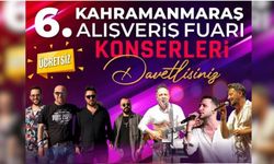 Kahramanmaraş’ta Alışveriş Fuarı Konserlerle Renklenecek