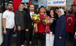 Kahramanmaraş’ta Balkan Şampiyonu Şamil Şahan Coşkuyla Karşılandı