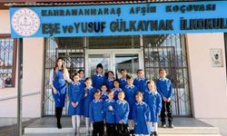 Kahramanmaraş'ta Bir Okul Mavi Önlük Geleneğini Yaşatıyor
