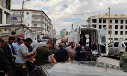 Kahramanmaraş’ta Dengesini Kaybeden İşçi Beton Zemine Düştü