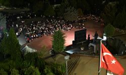 KSÜ Kampüsünde Açık Hava Sinema Heyecanı