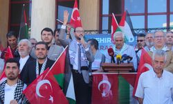 Kahramanmaraş’ta Küresel Sumud Filosu’na Yapılan Saldırıya Tepki