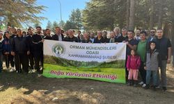 Kahramanmaraş’ta Yalnız Ardıç'ta Doğa Yürüyüşü Gerçekleştirildi