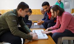 Kahramanmaraş'ta Görme Engelli Çocuklar Mangala Turnuvasında Buluştu