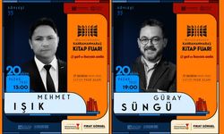 Mehmet Işık ve Güray Süngü, Kahramanmaraş Kitap Fuarı’nda Sahne Alacak