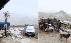 Mevsimin İlk Karı Yüksek Kesimlerde Etkili Oldu