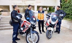 Motorize Ambulanslar Göreve Başladı