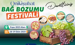 Onikişubat’ta Bağ Bozumu Festivali İçin Geri Sayım Başladı