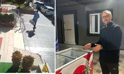 Şüpheli, 7 Bin Lira Değerindeki Dondurmaları Rahat Tavırlarla Çaldı
