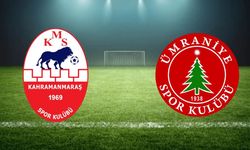 Kahramanmaraşspor ve Ümraniyespor'un Kadroları Belli Oldu