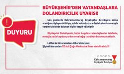 Belediyeden Resmi Uyarı: Yardım Taleplerine İtibar Etmeyin