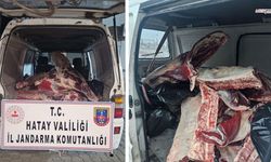 Jandarma Minibüste 1 Ton Usulsüz Et Ele Geçirdi