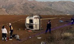 Kahramanmaraş’ta İşçileri Taşıyan Minibüs Devrildi: 2 Ölü, 7 Yaralı