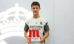 Arda Güler, Real Madrid'de Ayın Oyuncusu Seçildi