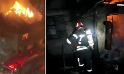 İki Katlı Ahşap Evde Çıkan Yangın Kontrol Alındı