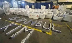 Ambarlı Limanı’nda 94 milyon TL’lik kaçak sigara operasyonu