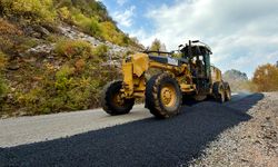 Andırın’a ulaşımı kolaylaştıran Karasu Grup Yolu’nda sona yaklaşıldı