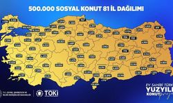 TOKİ Kahramanmaraş'ta İlçelere Göre Konut Sayısını Açıkladı