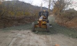 Kahramanmaraş’ta Kırsal Ulaşımda Kış Öncesi Yoğun Mesai Başladı
