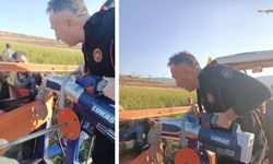 Kahramanmaraş'ta Hortum Makinesine Kolu Sıkışan İşçi Kurtarıldı