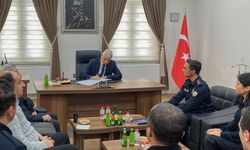 Kahramanmaraş Emniyet Müdürü Nurhak'ta Personelle Buluştu