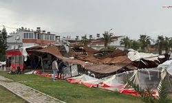 Hortum İş Yerlerini ve Evleri Vurdu